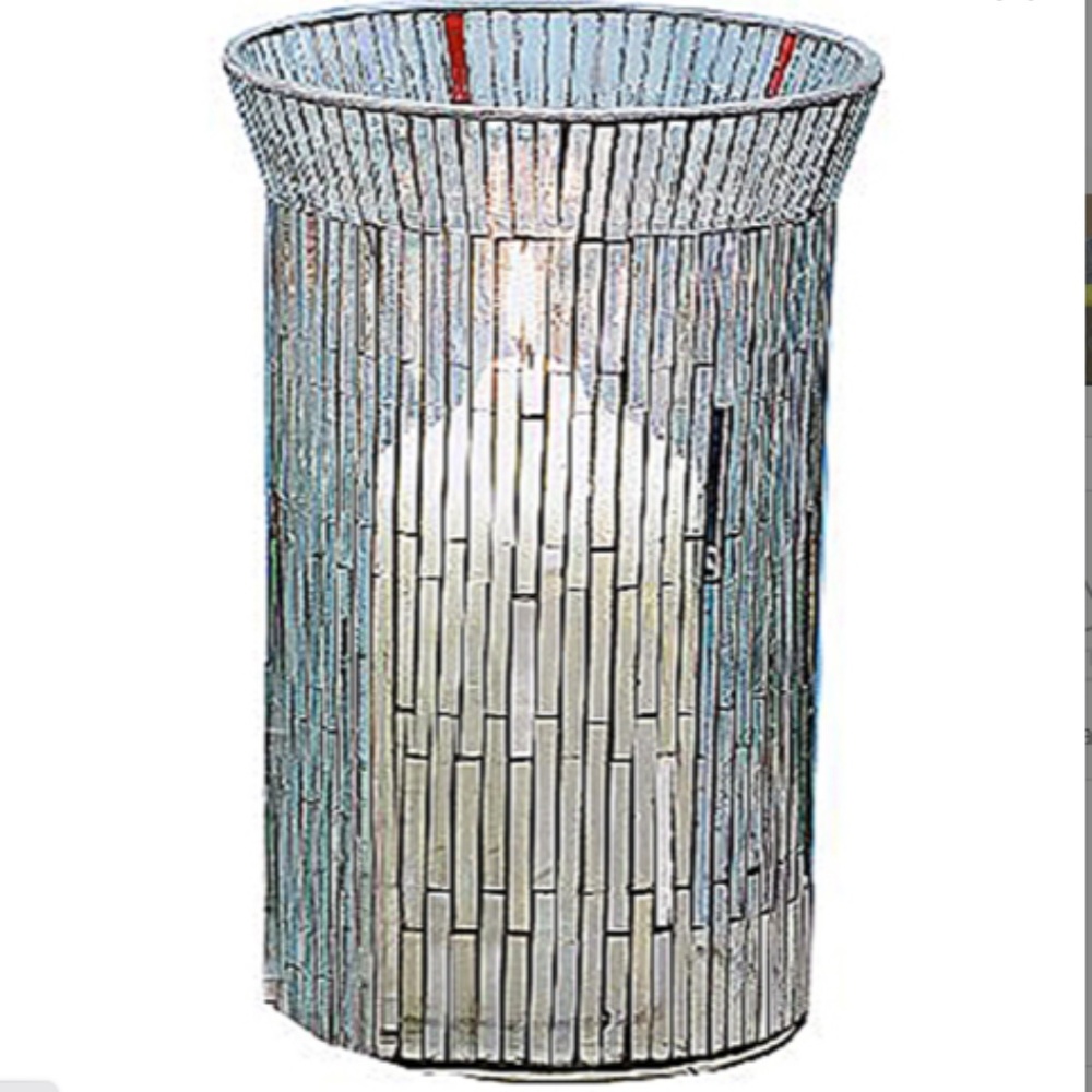 Elegant Silver Wire Vase
